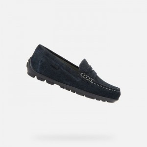 Geox New Fast Slip On Chlapcenske Námornícka Modrá | 91605-TCYW