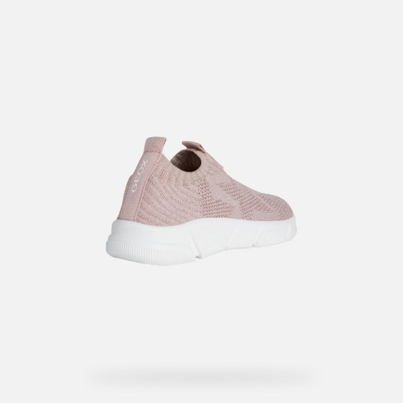 Geox Aril Slip On Dievcenske Svetlo Ruzove | 87509-YBMU