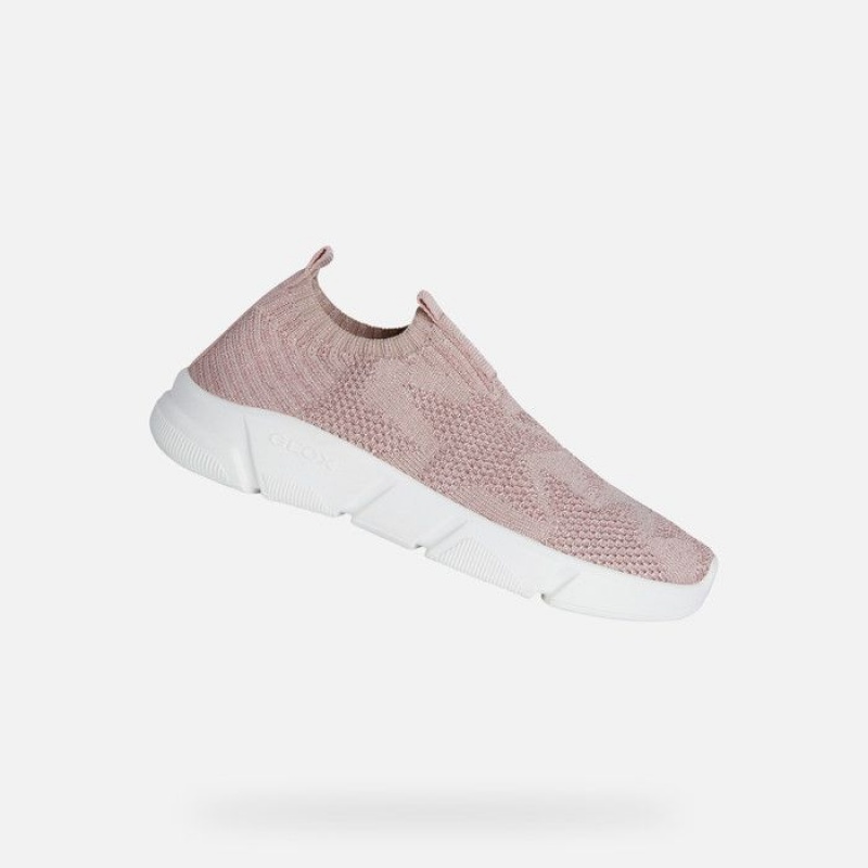 Geox Aril Slip On Dievcenske Svetlo Ruzove | 87509-YBMU