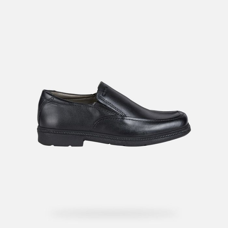 Geox Federico Slip On Chlapcenske Čierne | 67204-QIHC