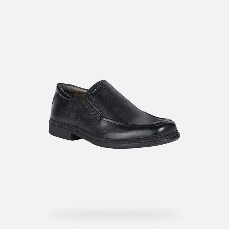 Geox Federico Slip On Chlapcenske Čierne | 67204-QIHC