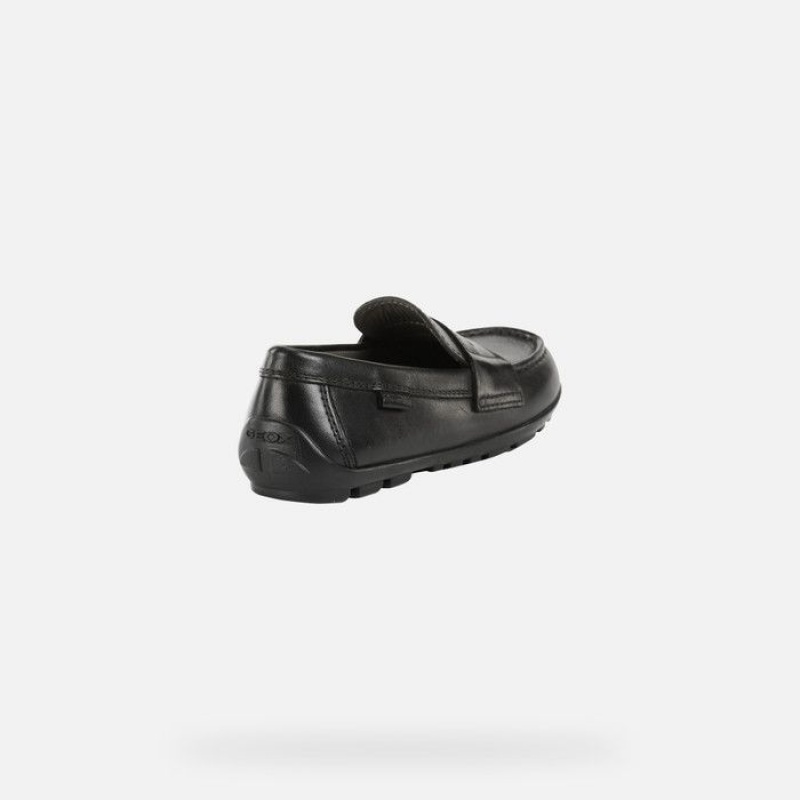 Geox New Fast Slip On Chlapcenske Čierne | 27546-ANEZ