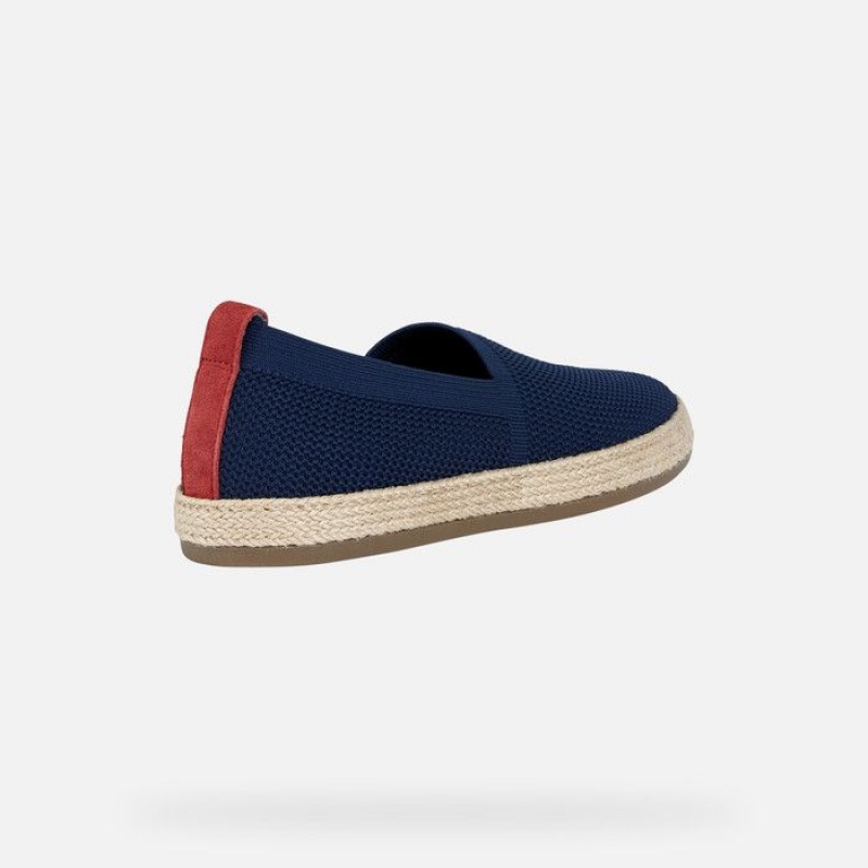 Geox Pantelleria Slip On Panske Námornícka Modrá | 07456-IEOK