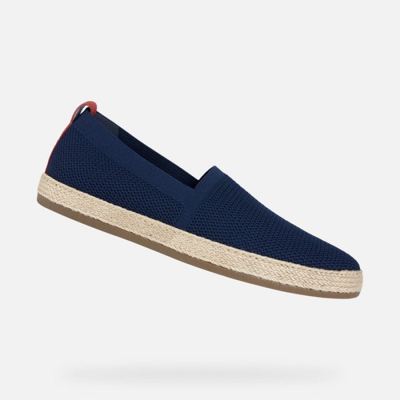 Geox Pantelleria Slip On Panske Námornícka Modrá | 07456-IEOK