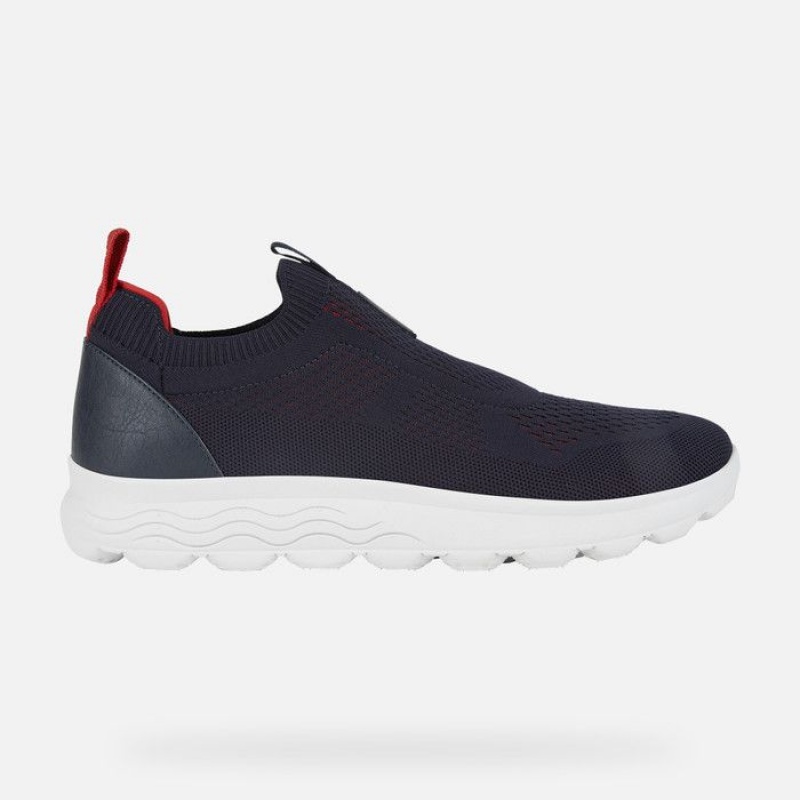 Geox Spherica Slip On Panske Námornícka Modrá | 31854-HYBI